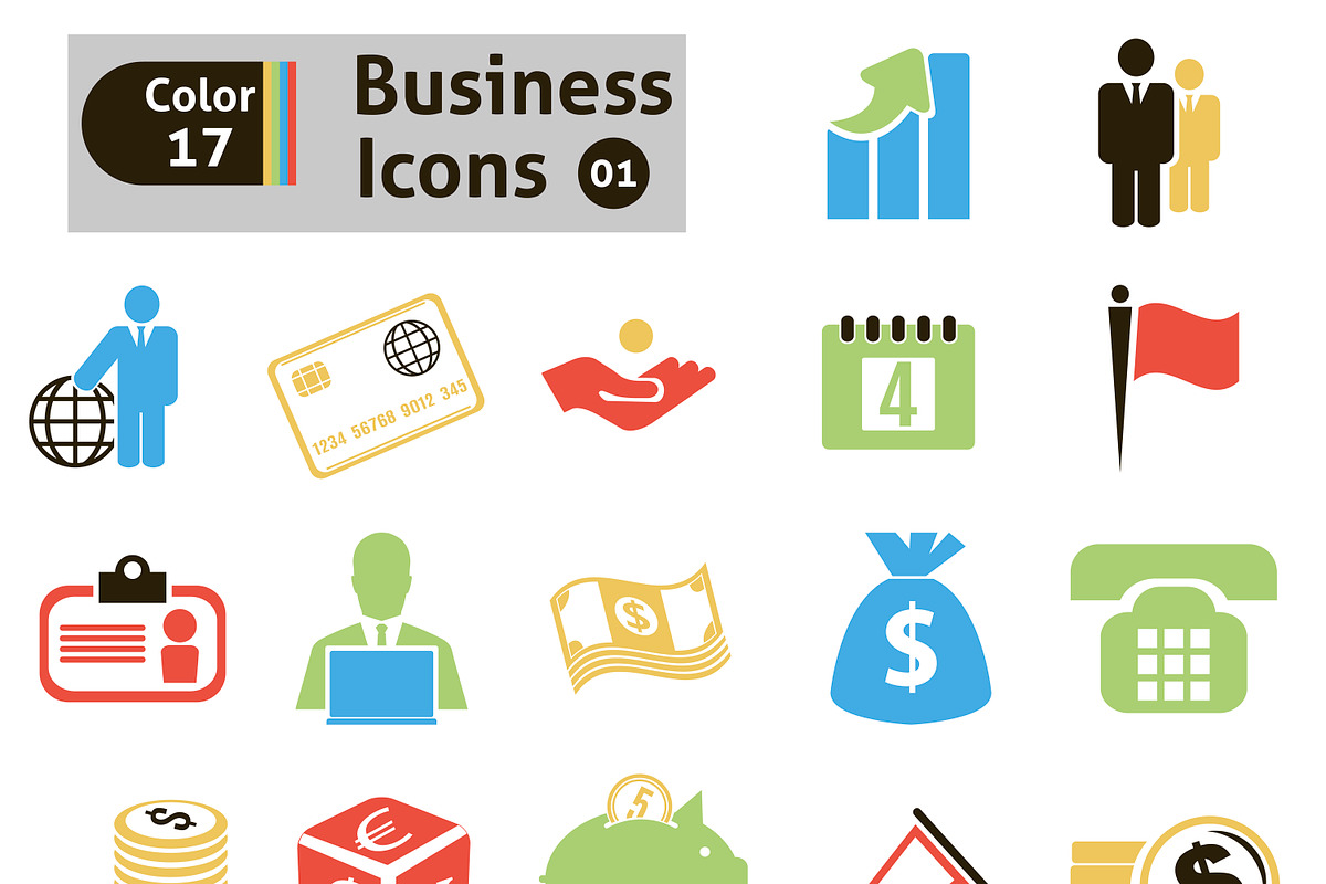 Business icons in Graphics - product preview 8
