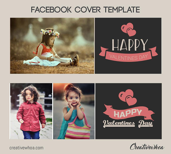 Facebook Template Valentines Day in Facebook Templates - product preview 3