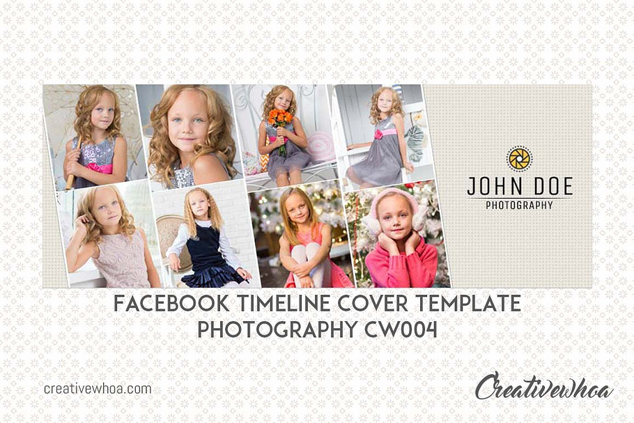 Facebook Cover Template CW004 in Facebook Templates - product preview 8