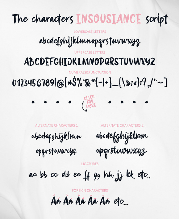 NEW! Insouciance Brush Script in Script Fonts - product preview 2