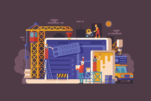 Site Maintenance Page Background