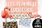 Let's Flamingle 20 Vector Collection