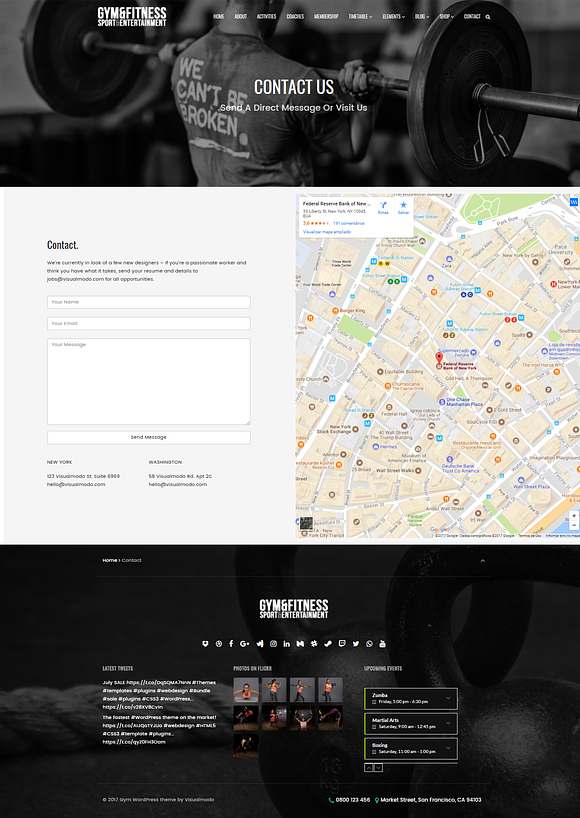 Gym WordPress Theme in WordPress Business Themes - product preview 8