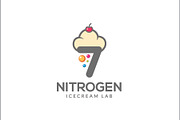 Nitrogen Ice Cream Logo