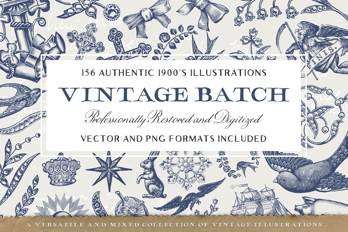 156 Misc. Vintage Illustrations Pack in Illustrations - product preview 8