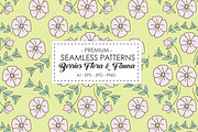Berries Flora and Fauna Pattern Pack