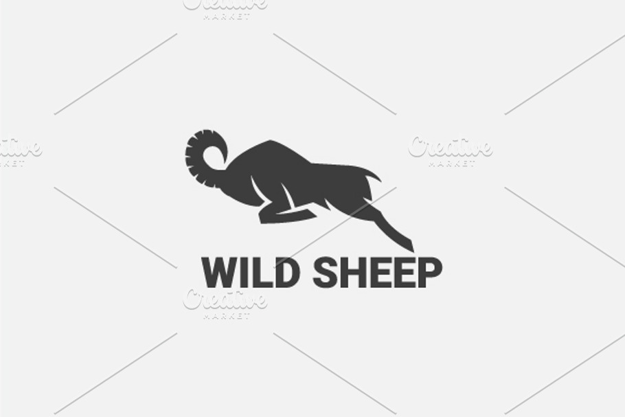 wild sheep logo in Logo Templates - product preview 8