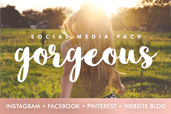 Gorgeous Social Media Template Pack in Instagram Templates - product preview 6