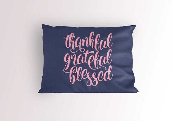 Thankful Grateful Blessed SVG PNG in Illustrations - product preview 2