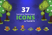 37 Fantasy Isometric Tileset Icons