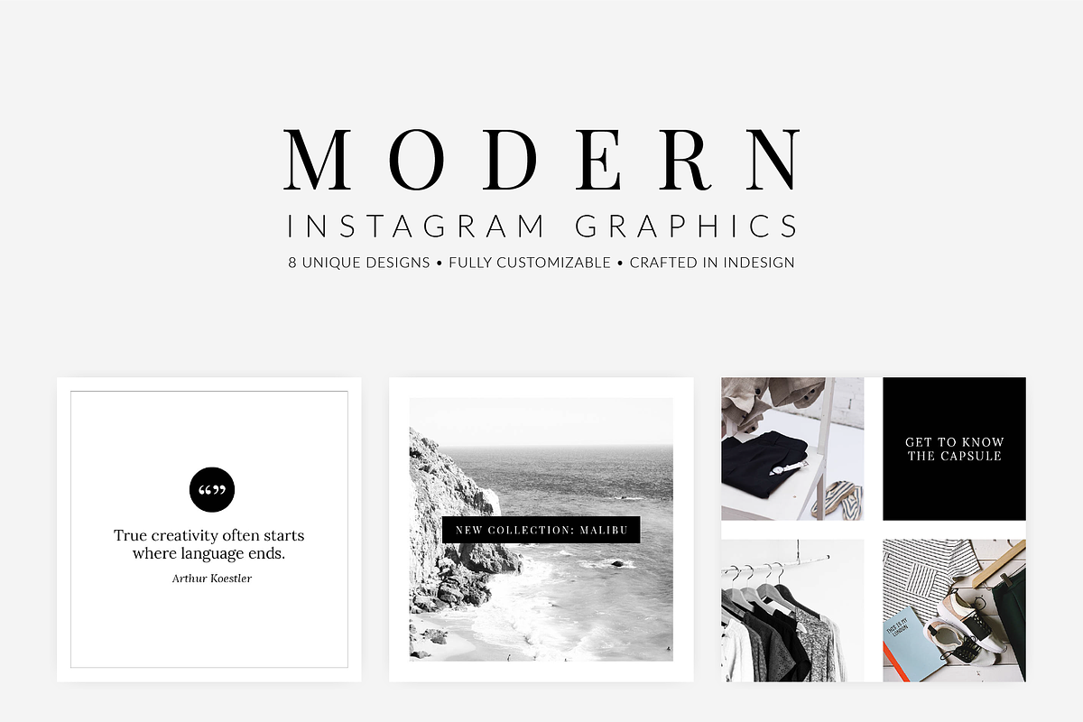 Modern Instagram Graphics in Instagram Templates - product preview 8