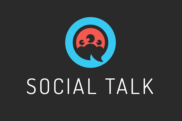 Social Talk in Logo Templates - product preview 4