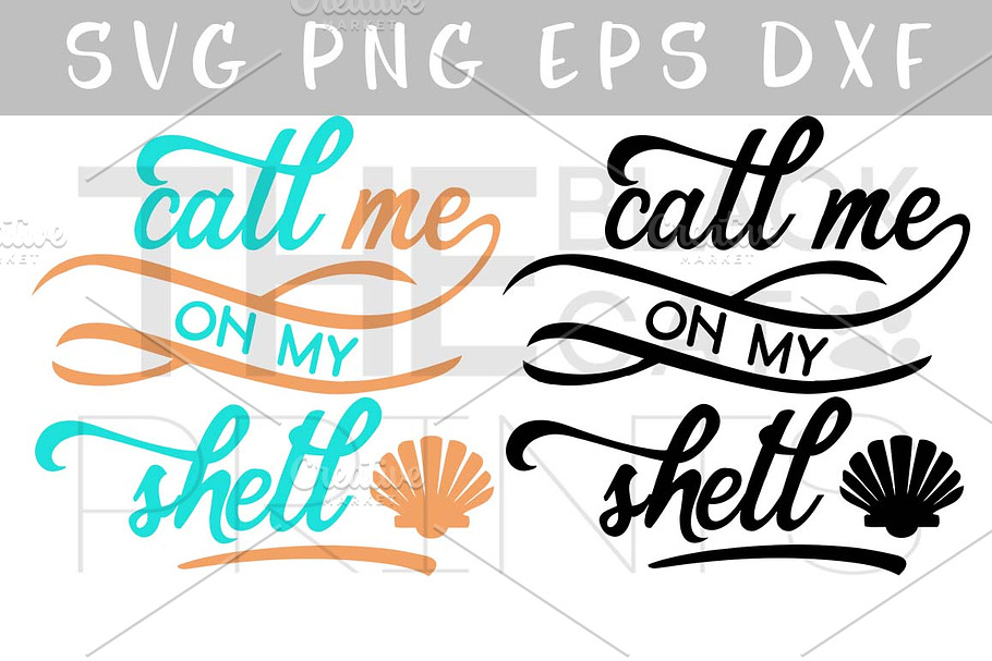 Call me on my shell Funny SVG PNG