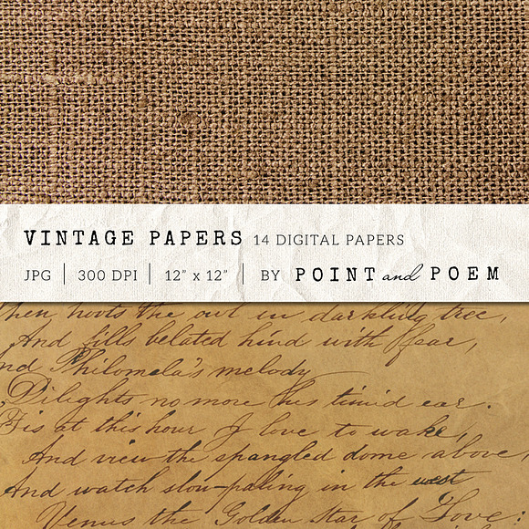 Old Vintage Paper Textures in Textures - product preview 1