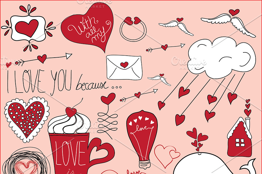 Valentine’s Day Doodles