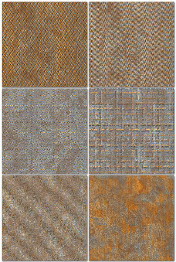 Rusty Metal Seamless Patterns (v 5) in Patterns - product preview 4