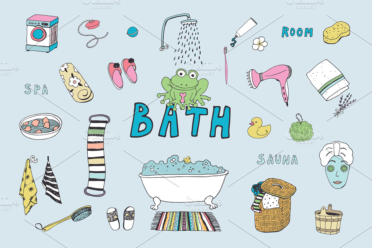 Bath in Illustrations - product preview 8