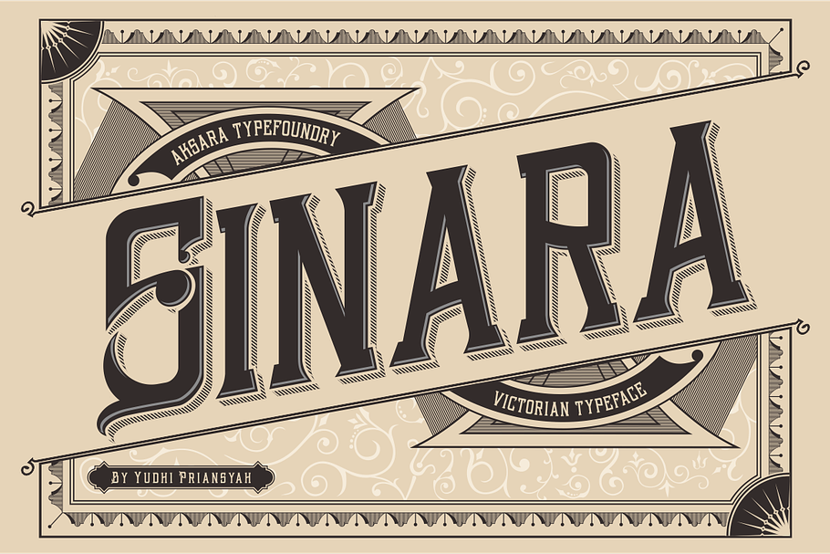 Sinara Font in Display Fonts - product preview 8