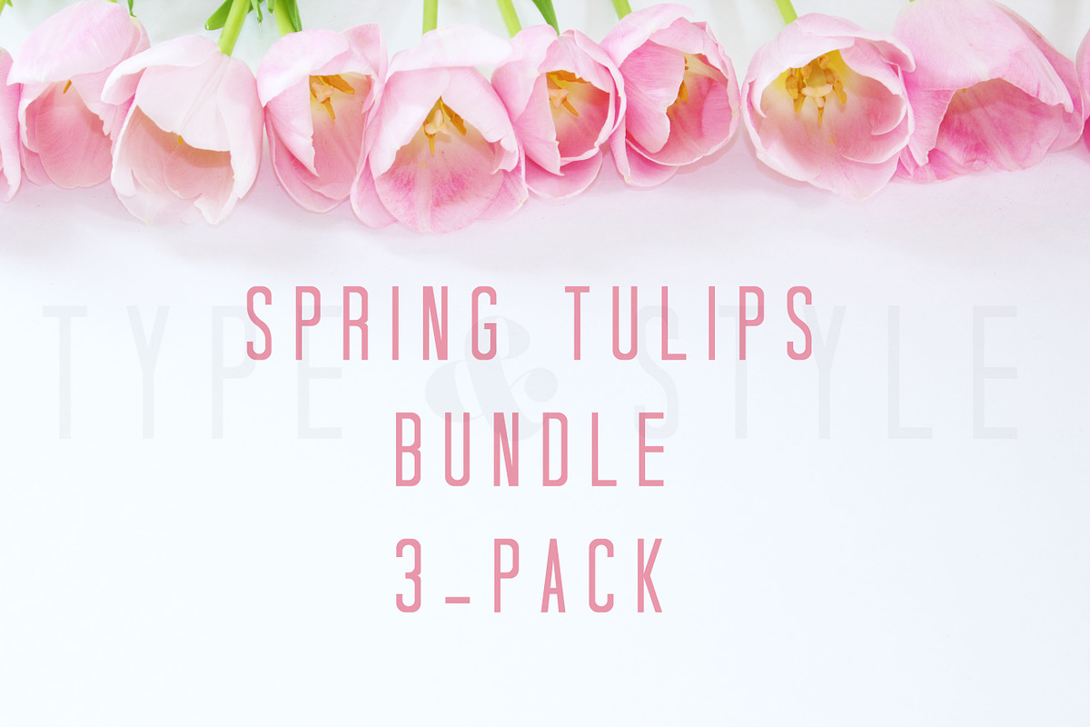 Styled Stock Photo Tulip Bundle in Product Mockups - product preview 8