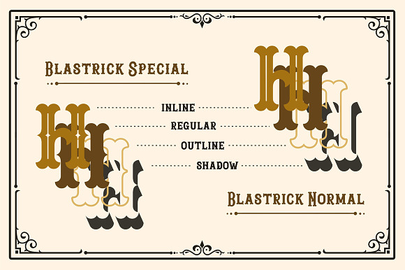 Blastrick  in Custom Fonts - product preview 1