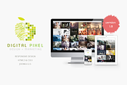 Digital Pixel -Responsive J2.5 Theme