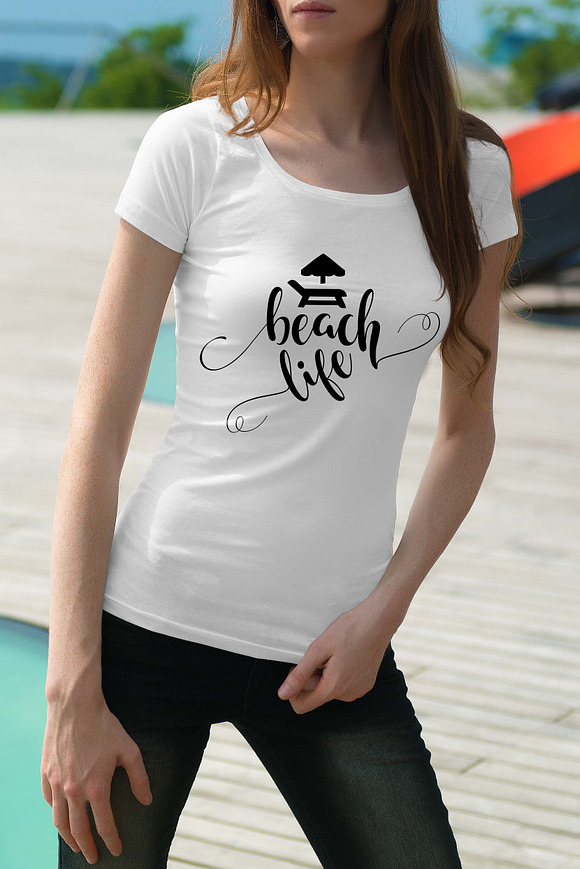 Beach life SVG PNG EPS DXF in Illustrations - product preview 2