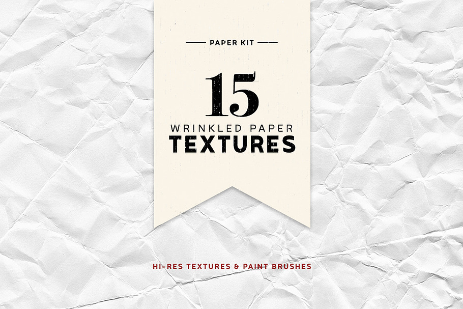 Folded Paper Textures Kit