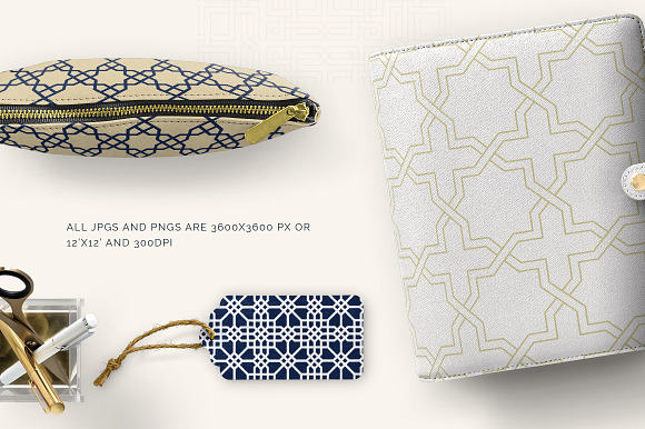 Islamic Art Vector Patterns in Patterns - product preview 3