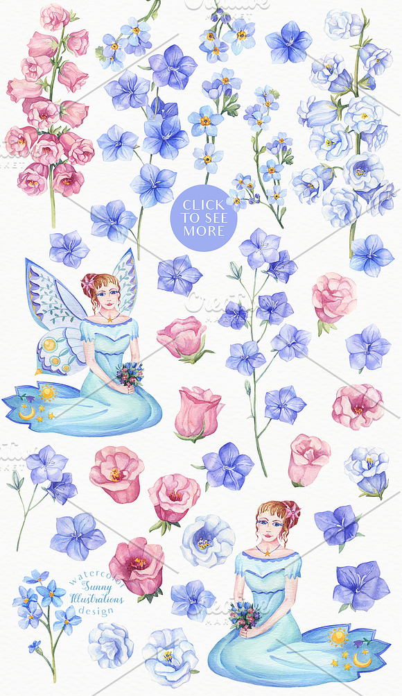 Blue Fairy Tale in Illustrations - product preview 2