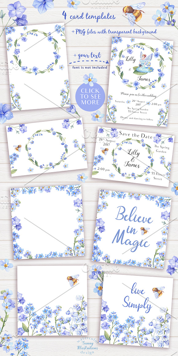 Blue Fairy Tale in Illustrations - product preview 4