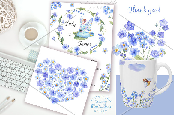 Blue Fairy Tale in Illustrations - product preview 8