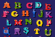 Funny alphabet for children