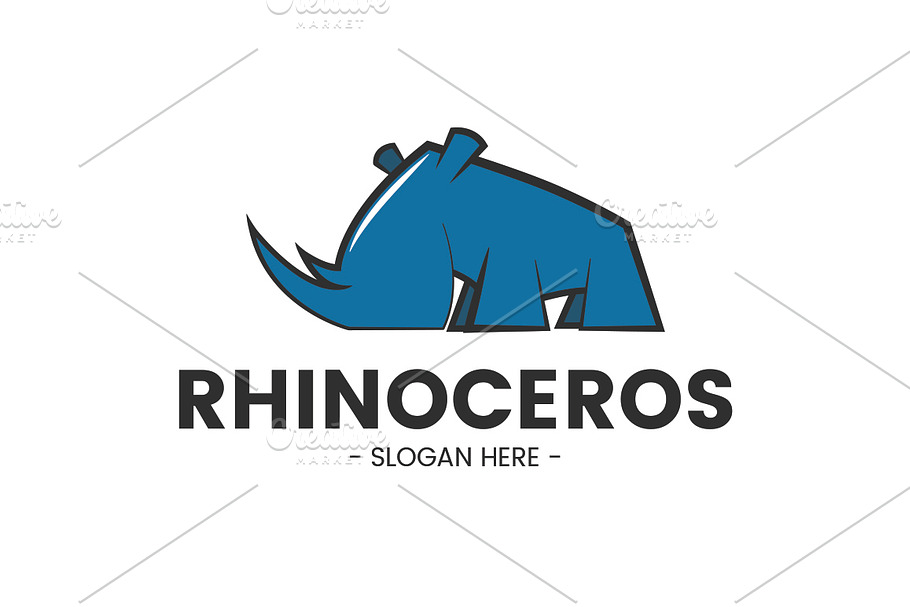 RHINOCEROS BRAND in Logo Templates - product preview 8