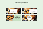 Facebook covers for foodbloggers