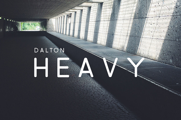 Dalton | A Sleek Rounded Font Family in Sans-Serif Fonts - product preview 8