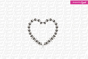Heart Wedding Logo
