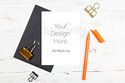 A6 Greetings Card Stock Photo 