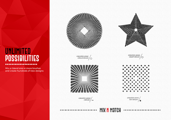 40 Decorative Pattern Brushes in Photoshop Brushes - product preview 5