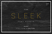 The Sleek Font Bundle