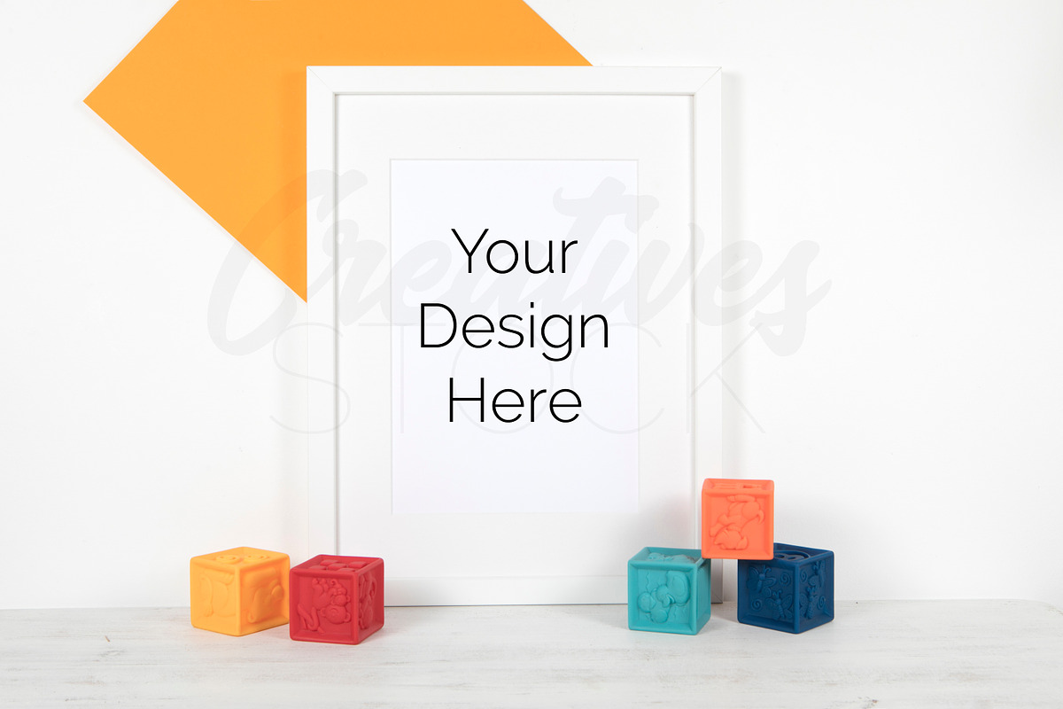 A4 Frame Mock Up - PSD/JPEG in Print Mockups - product preview 8