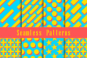Geometric modern seamless pattern