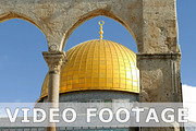 Dome of the Rock in Jerusalem over Temple Mount