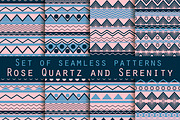 Ethnic seamless pattern set