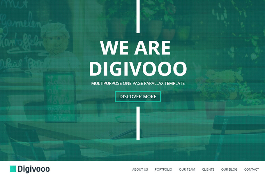 Digivooo - Responsive HTML5 WebSite in Bootstrap Themes - product preview 8