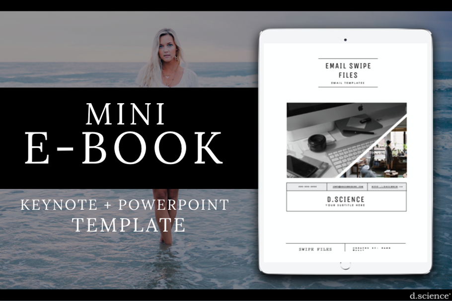 MINI EBOOK TEMPLATE | LIGHT NO.6 in Magazine Templates - product preview 8