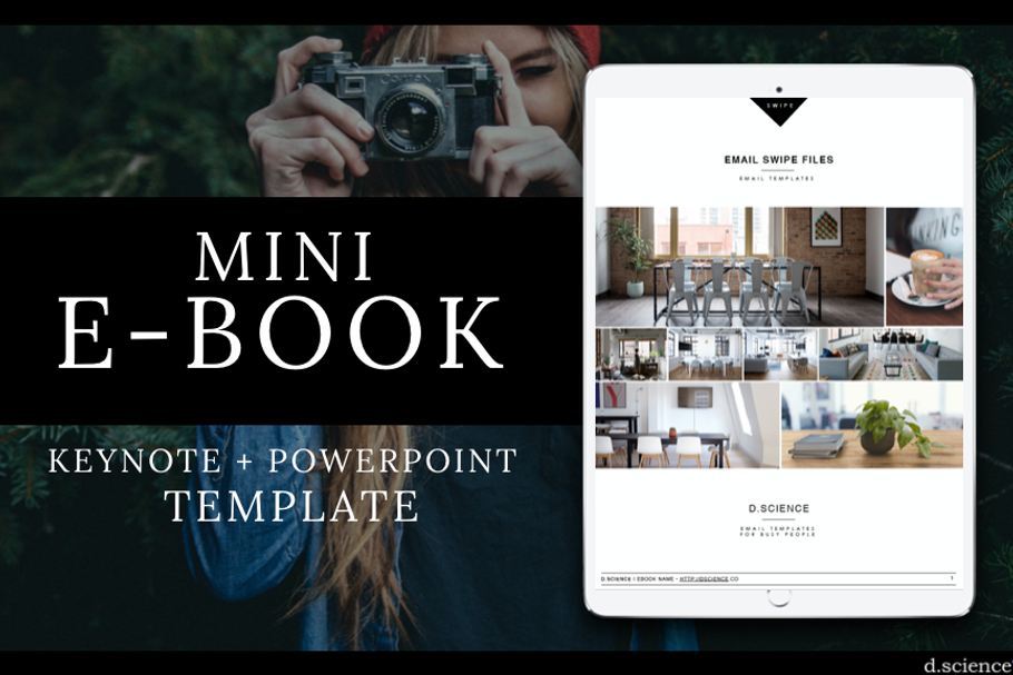 MINI EBOOK TEMPLATE | CLEAN NO.7 in Magazine Templates - product preview 8
