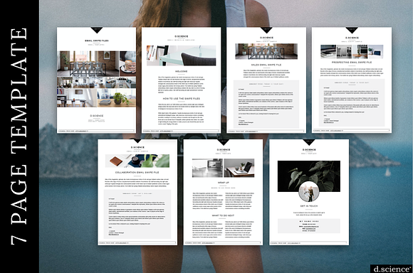 MINI EBOOK TEMPLATE | CLEAN NO.7 in Magazine Templates - product preview 8