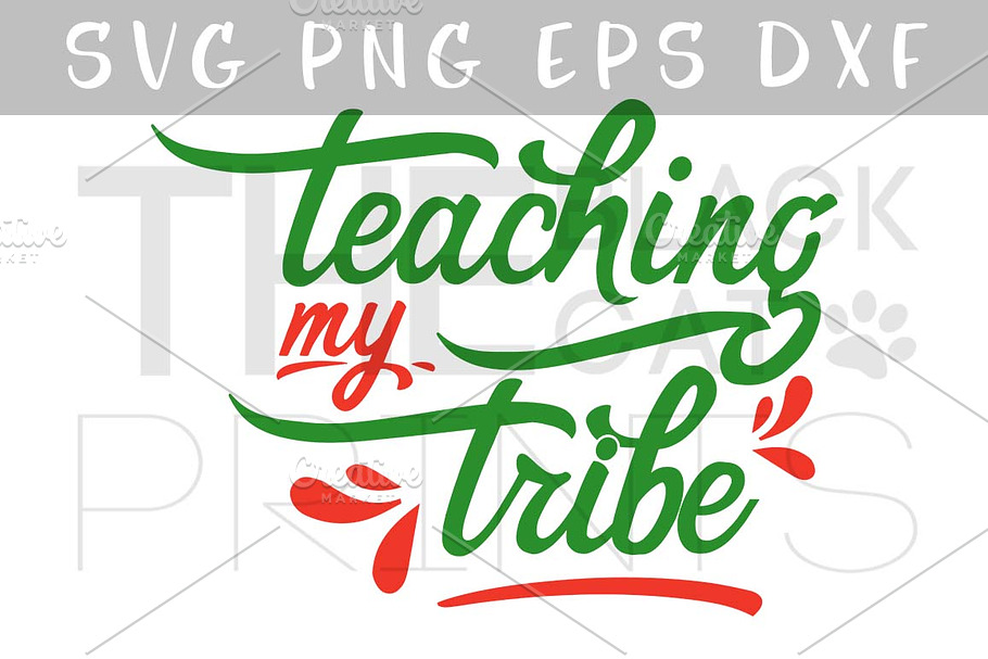 Teaching my tribe SVG PNG EPS