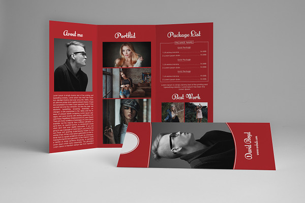 Trifold Photography Brochure 