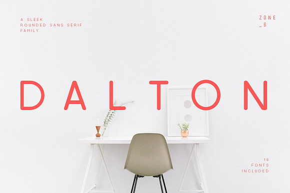 Dalton | A Sleek Rounded Font Family in Sans-Serif Fonts - product preview 13